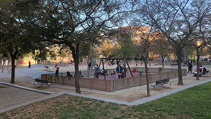 Descubre el barrio mediante fotos.