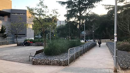 Descubre el barrio mediante fotos.