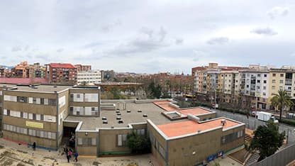 Descubre el barrio mediante fotos.